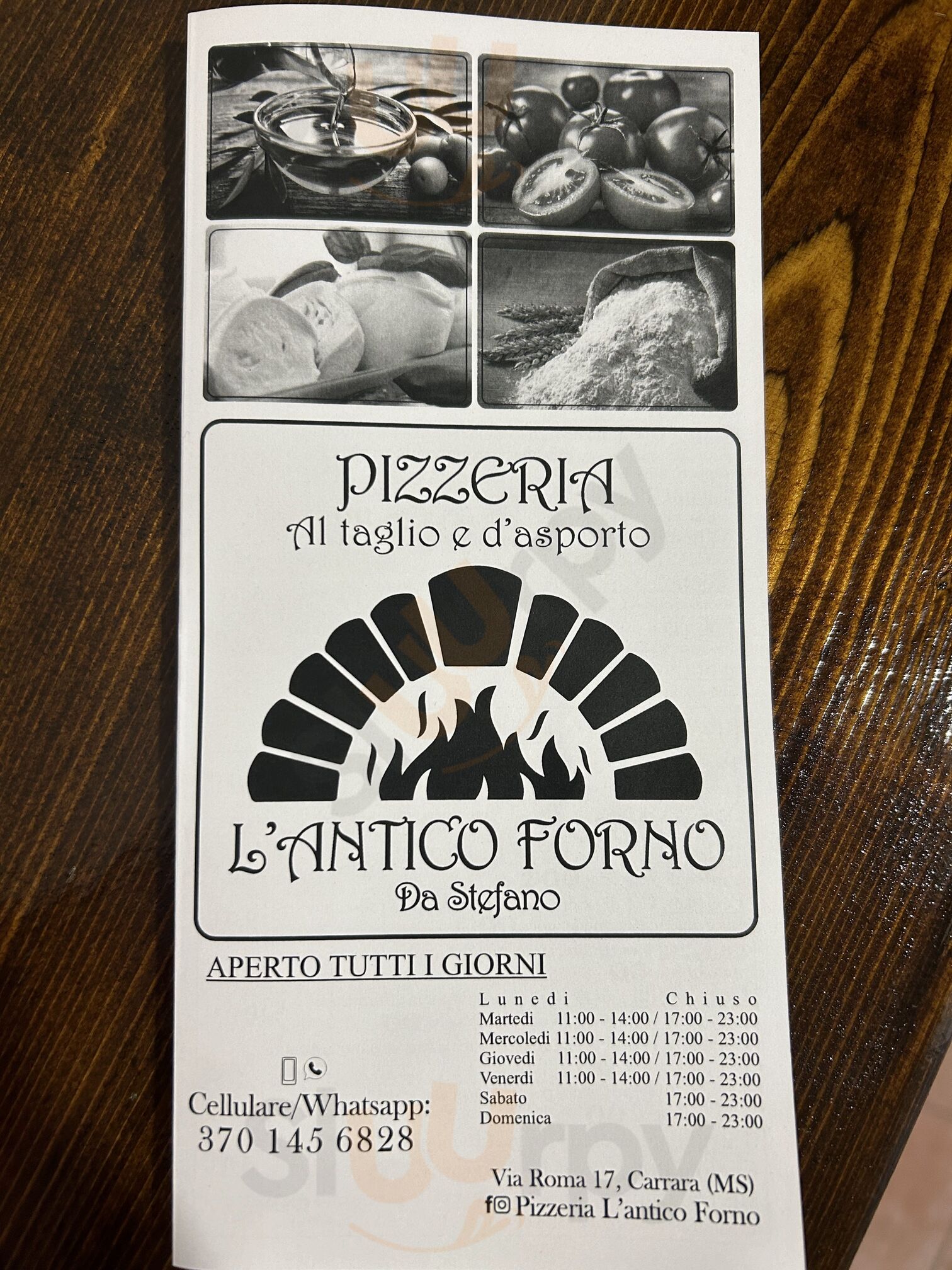 Pizzeria L'antico Forno Da Stefano, Carrara