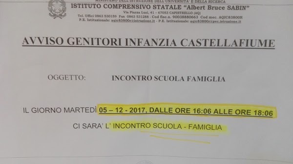 Lo Scoiattolo, Castellafiume