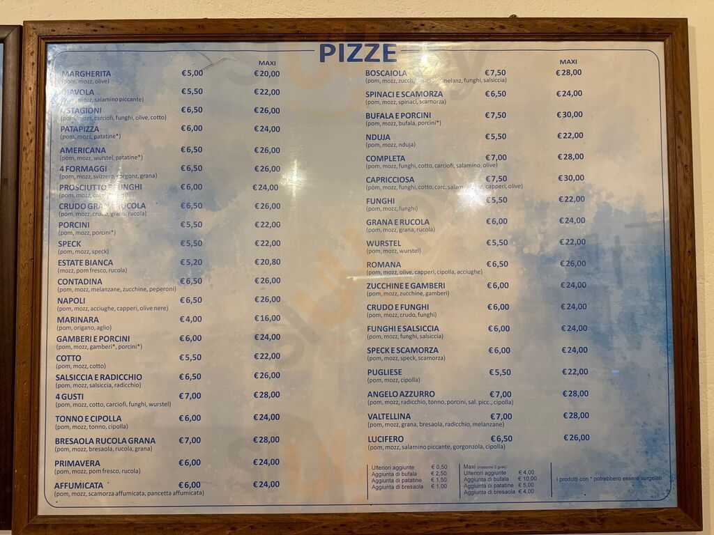 Pizzeria Angelo Azzurro, Scorrano