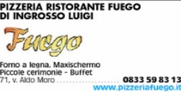 Ristorante Pizzeria Fuego, Tuglie