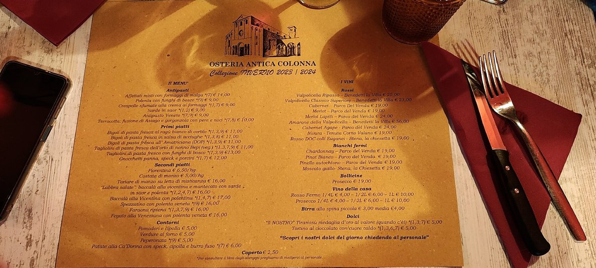 Foto di Osteria All'antica Colonna - 6/10