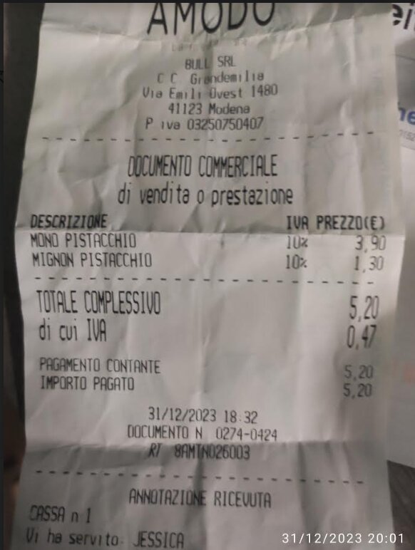 Foto di Amodo Modena Grandemilia - Bakery, Gelato, Caffè - 6/10