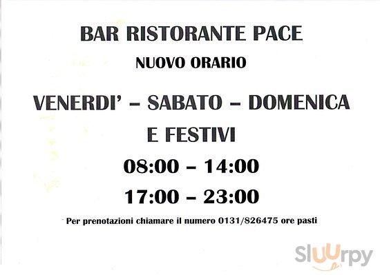 Bar Ristorante Pace, Castelnuovo Scrivia