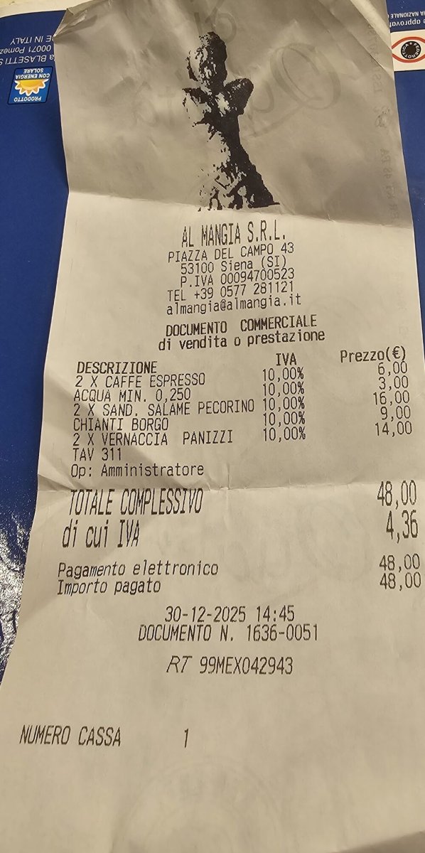 Foto 4 di Ristorante Al Mangia - Siena