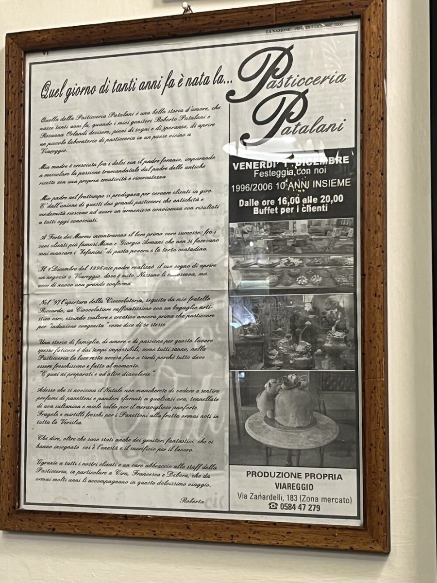 Foto 3 di Pasticceria Patalani - Viareggio