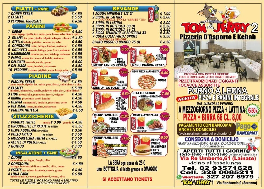 Foto 5 di Pizzeria Tom & Jerry 2 - Lainate