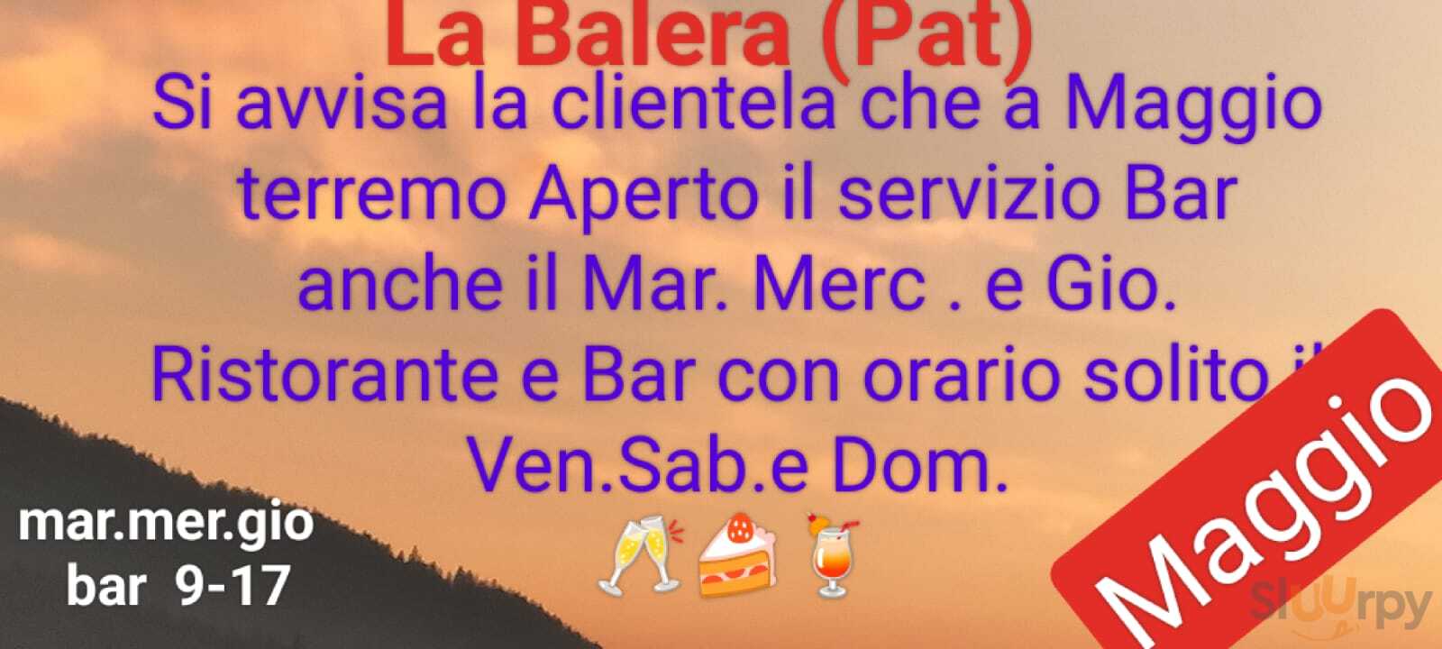 La Balera - Baita Pat, Montesover