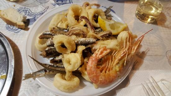 Il Calamaro Fritto, Sestri Levante menu