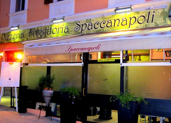Pizzeria Spaccanapoli, Sanremo menu