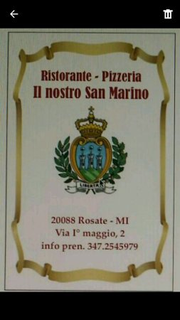 Ristorante Pizzeria Il Nostro San Marino Srls, Rosate