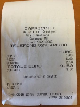 Pizz. Capriccio, Caponago