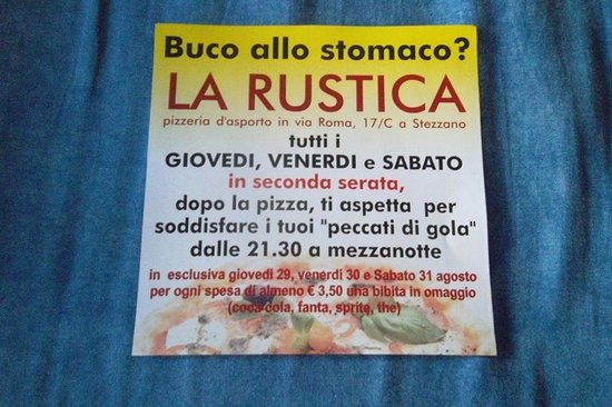 Pizzeria La Rustica, Stezzano