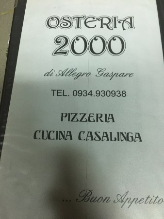 Osteria 2000, Serradifalco