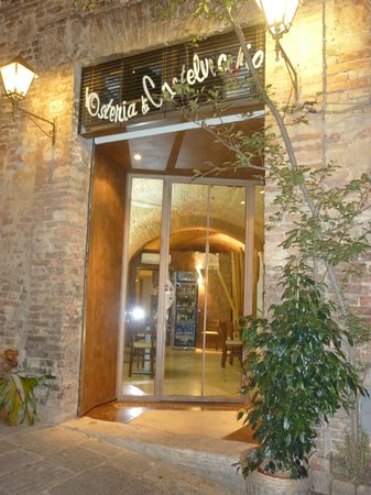 Osteria Castelvecchio, Siena Menu, prezzi, valutazione del ristorante