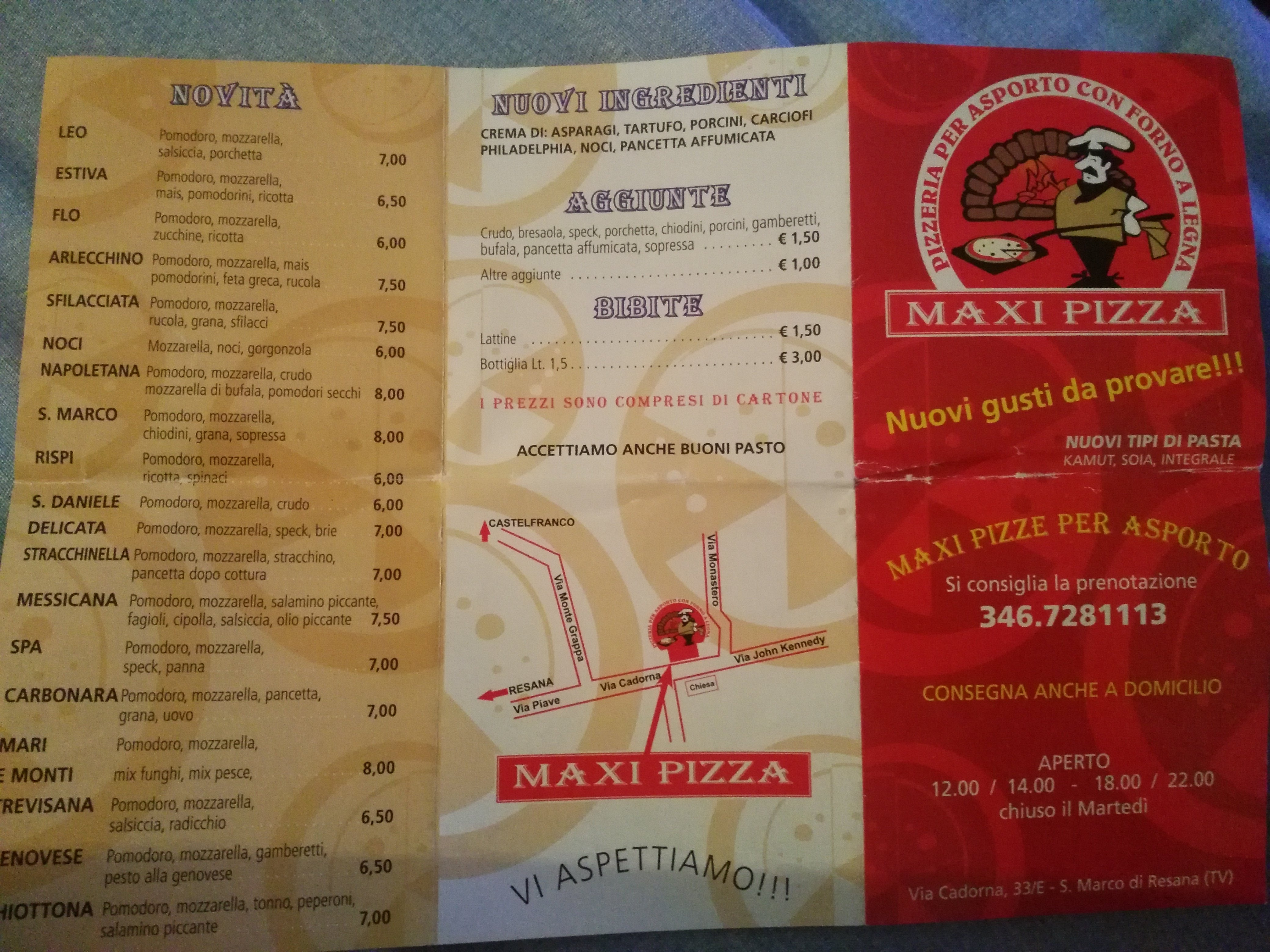 Maxi Pizza, Treviso