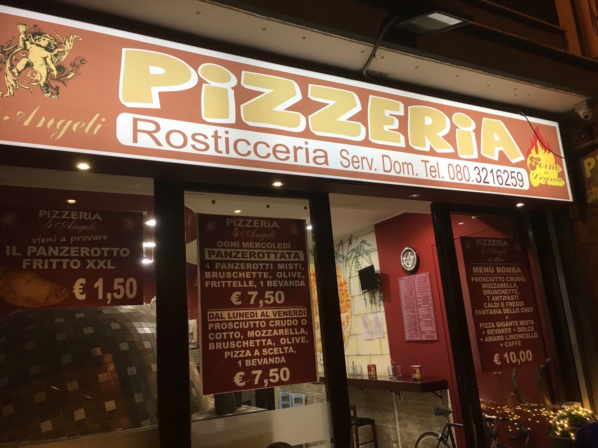 Pizzeria 4 Angeli, Bari
