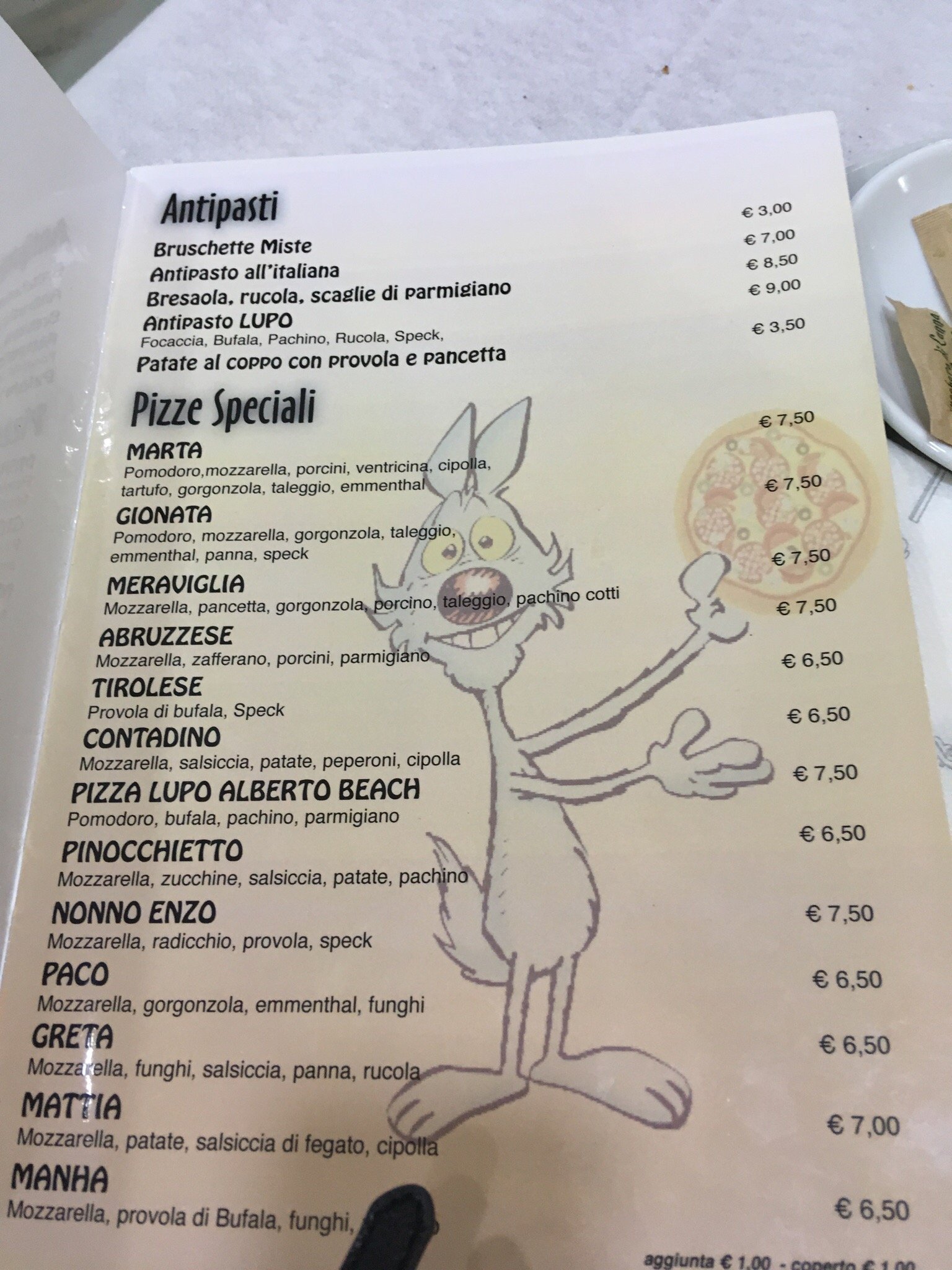 Pizzeria Lupo Alberto, Pescara