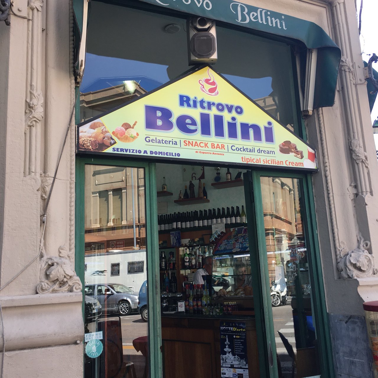 Ritrovo Bellini, Messina