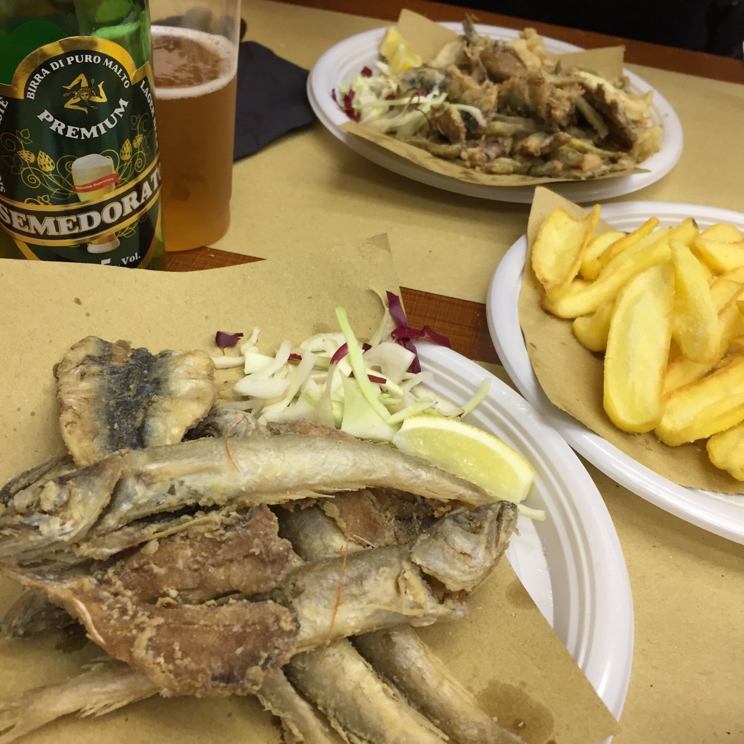 Mare Nostrum-fried Fish, Catania