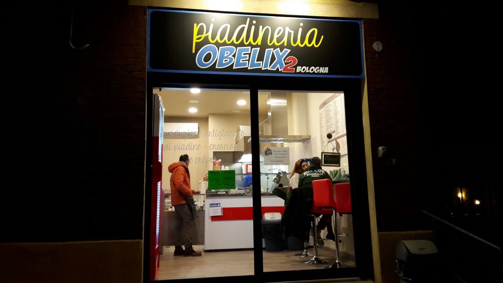 Piadineria Obelix2, Bologna