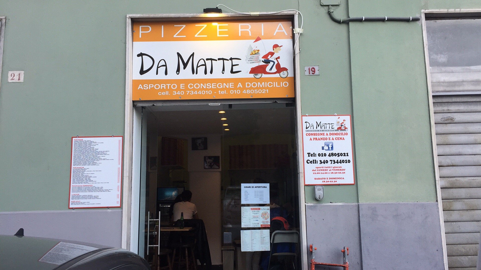 Pizzeria Da Matte, Genova