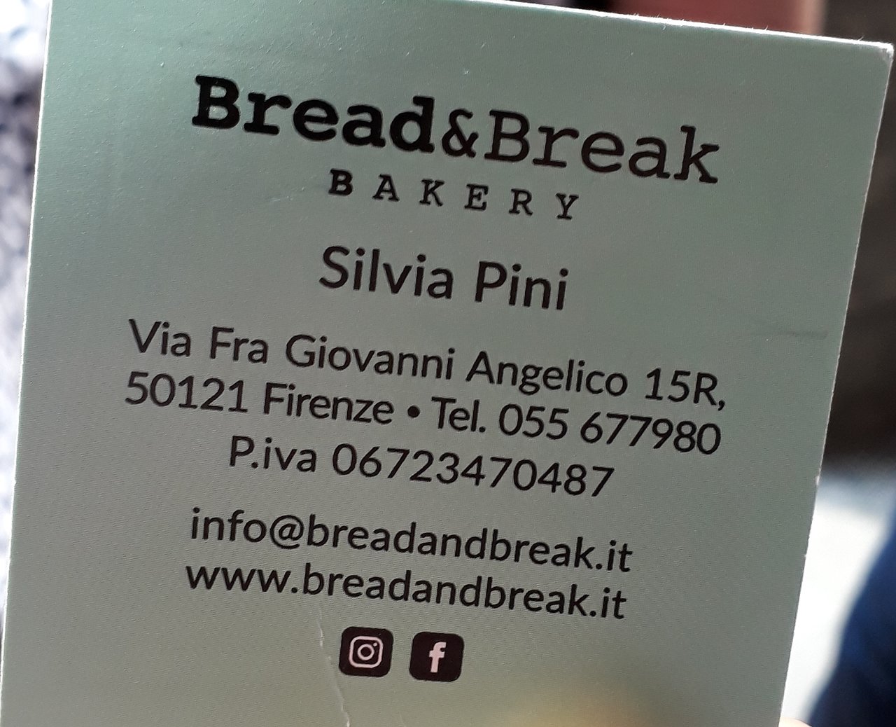 Bread&break, Firenze