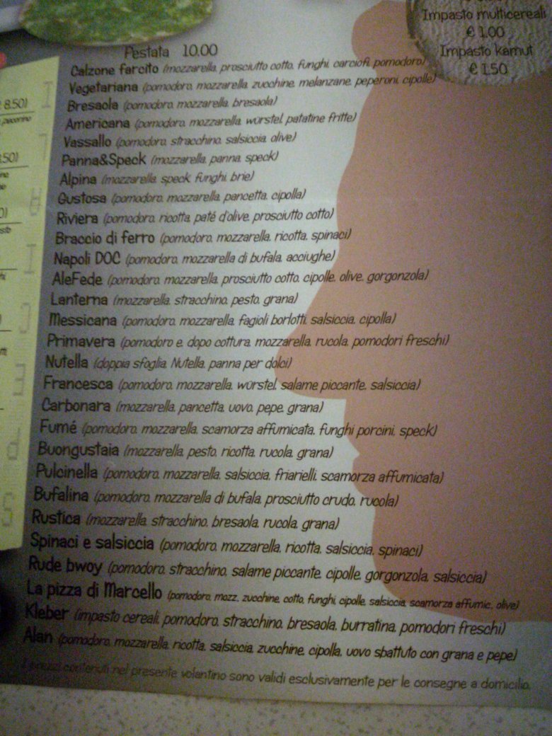 Le Pizze Di Marcello, Genova