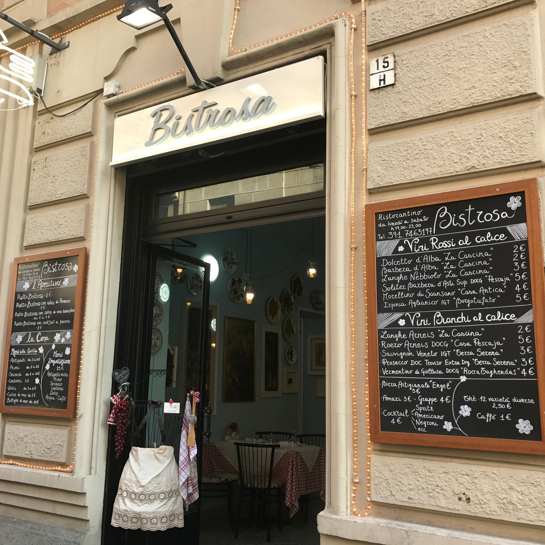 Ristorante Bistrosa, Torino