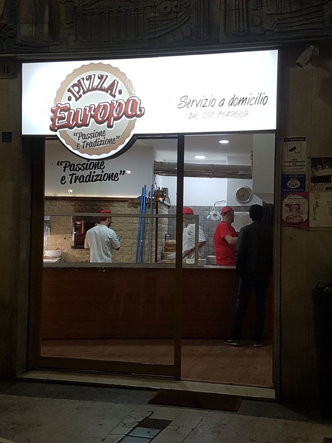 Pizza Europa, Acireale