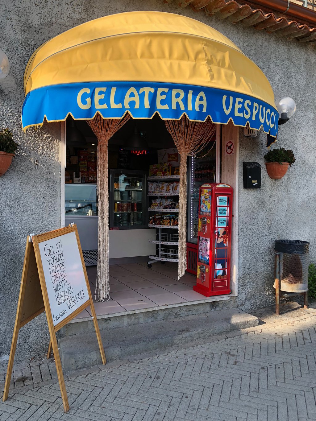 Gelateria Vespucci, Castiglioncello