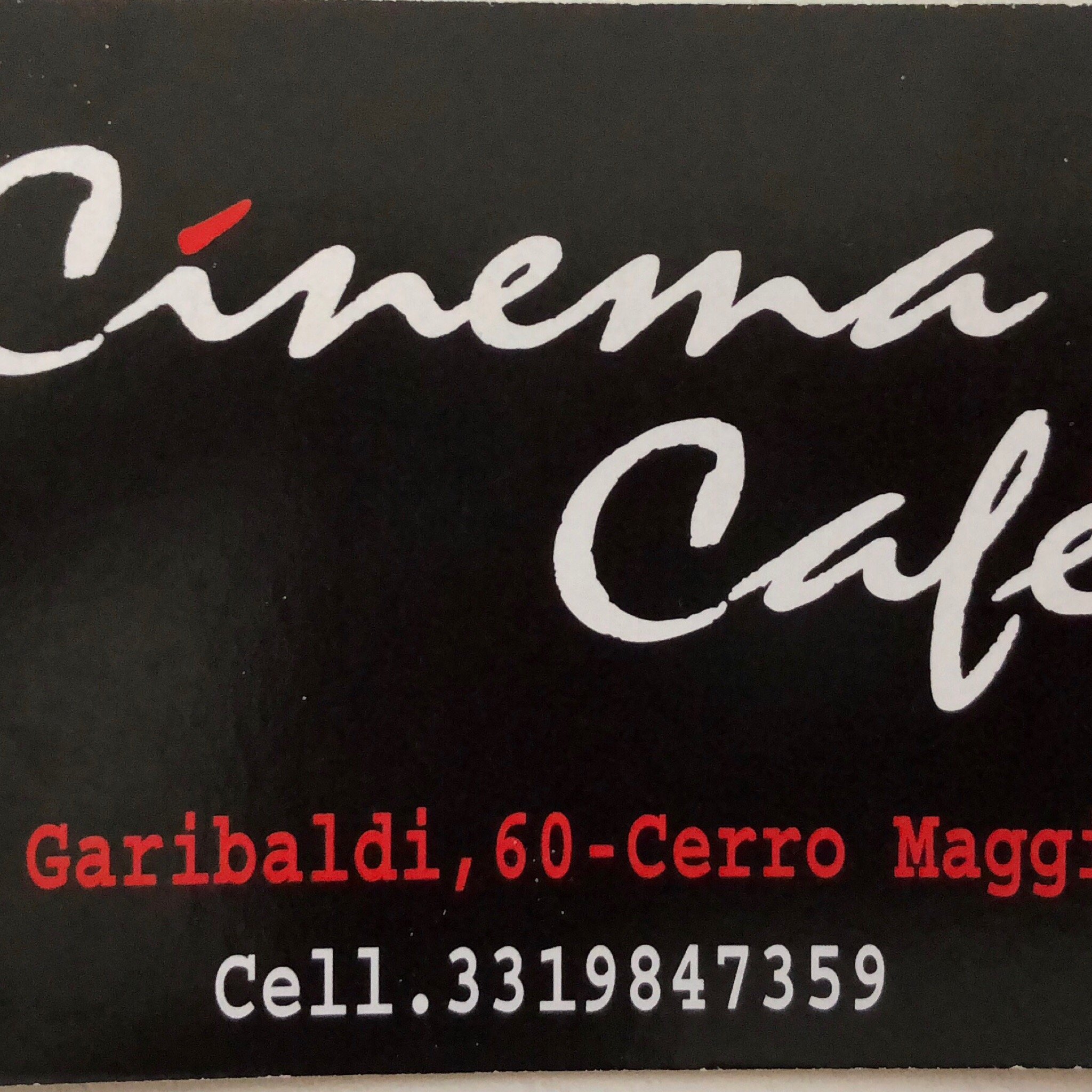 Cinema Cafè, Cerro Maggiore