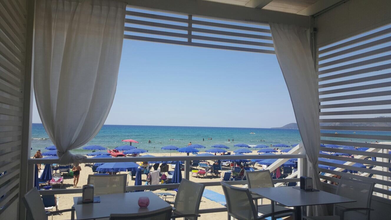 The Beach Club Restaurant La Pineta Blue, Acciaroli