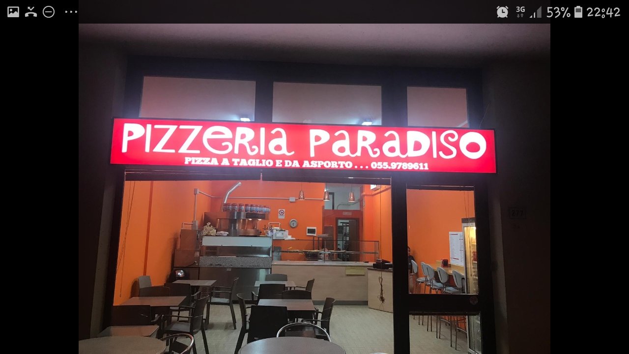 Pizzeria Paradiso, Rapolano Terme