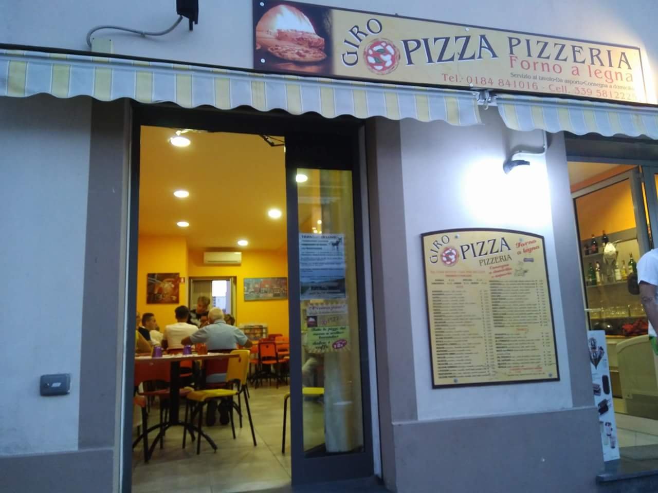 Giro Pizza Di Laci Rigers, Vallecrosia