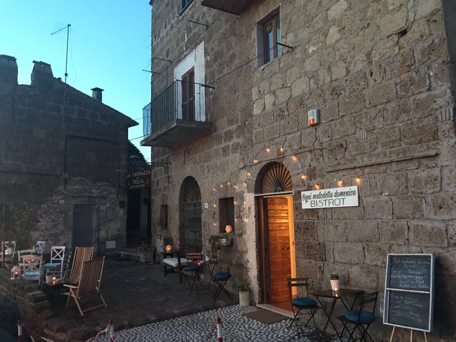 Ogni Maledetta Domenica Bistrot, Calcata