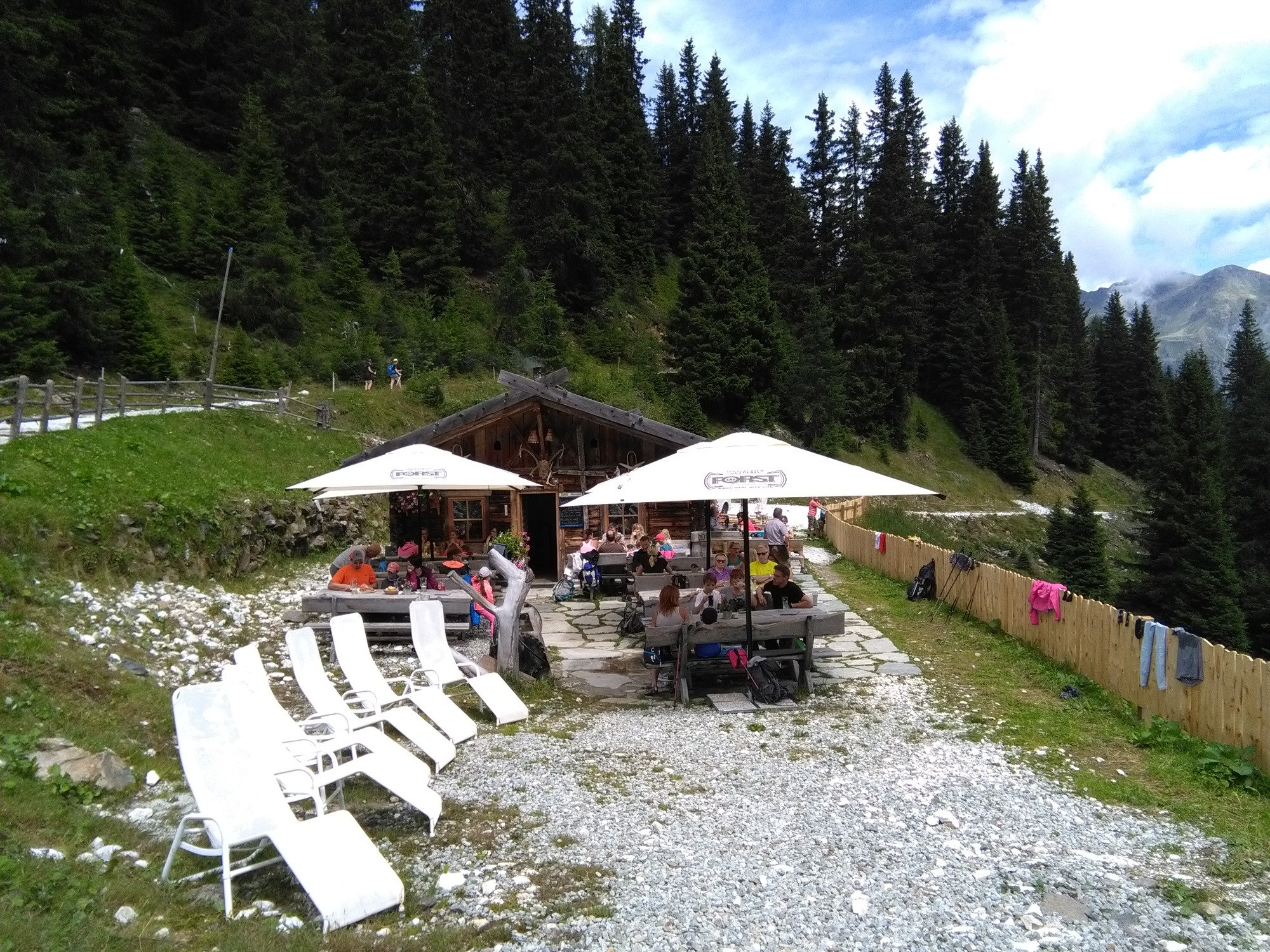 Aussere Wurzeralm, Racines