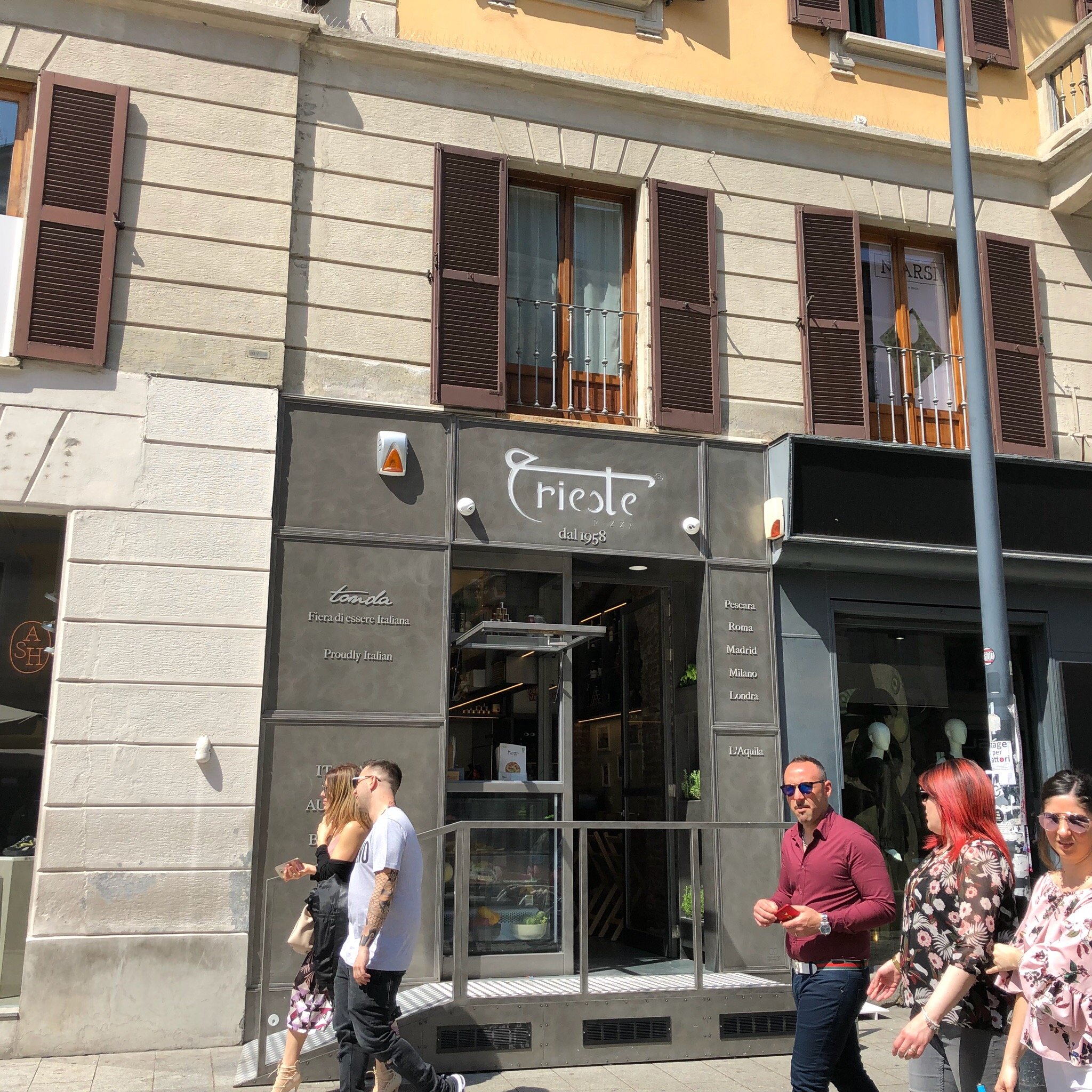Trieste Pizza, Milano