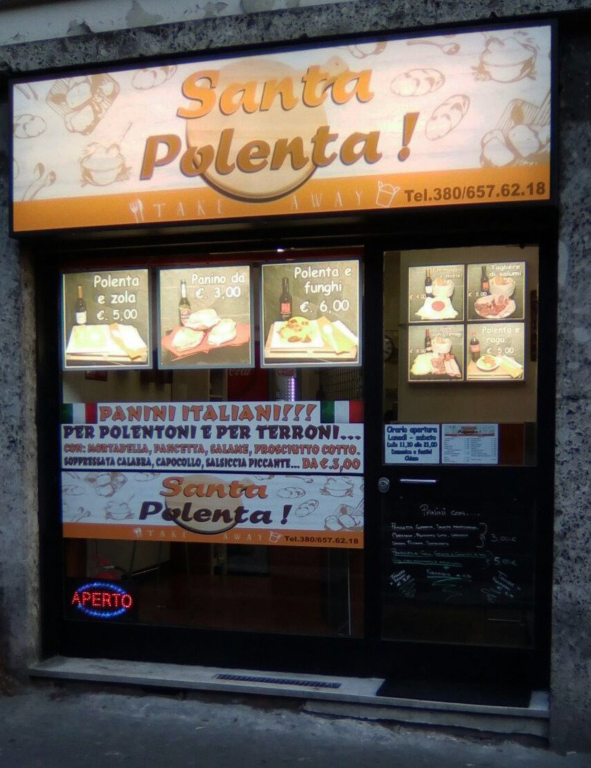 Santa Polenta!, Milano