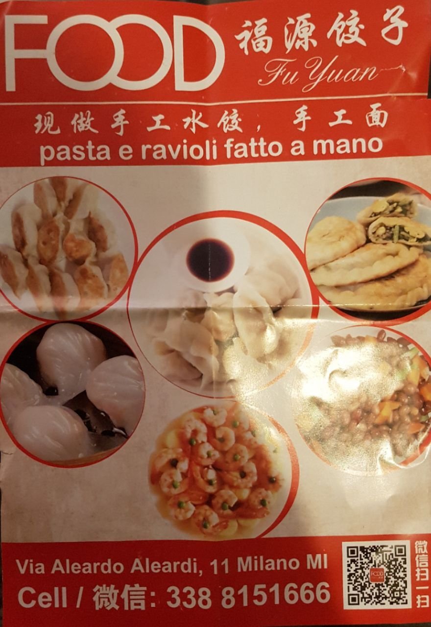 Fu Yuan Food, Milano