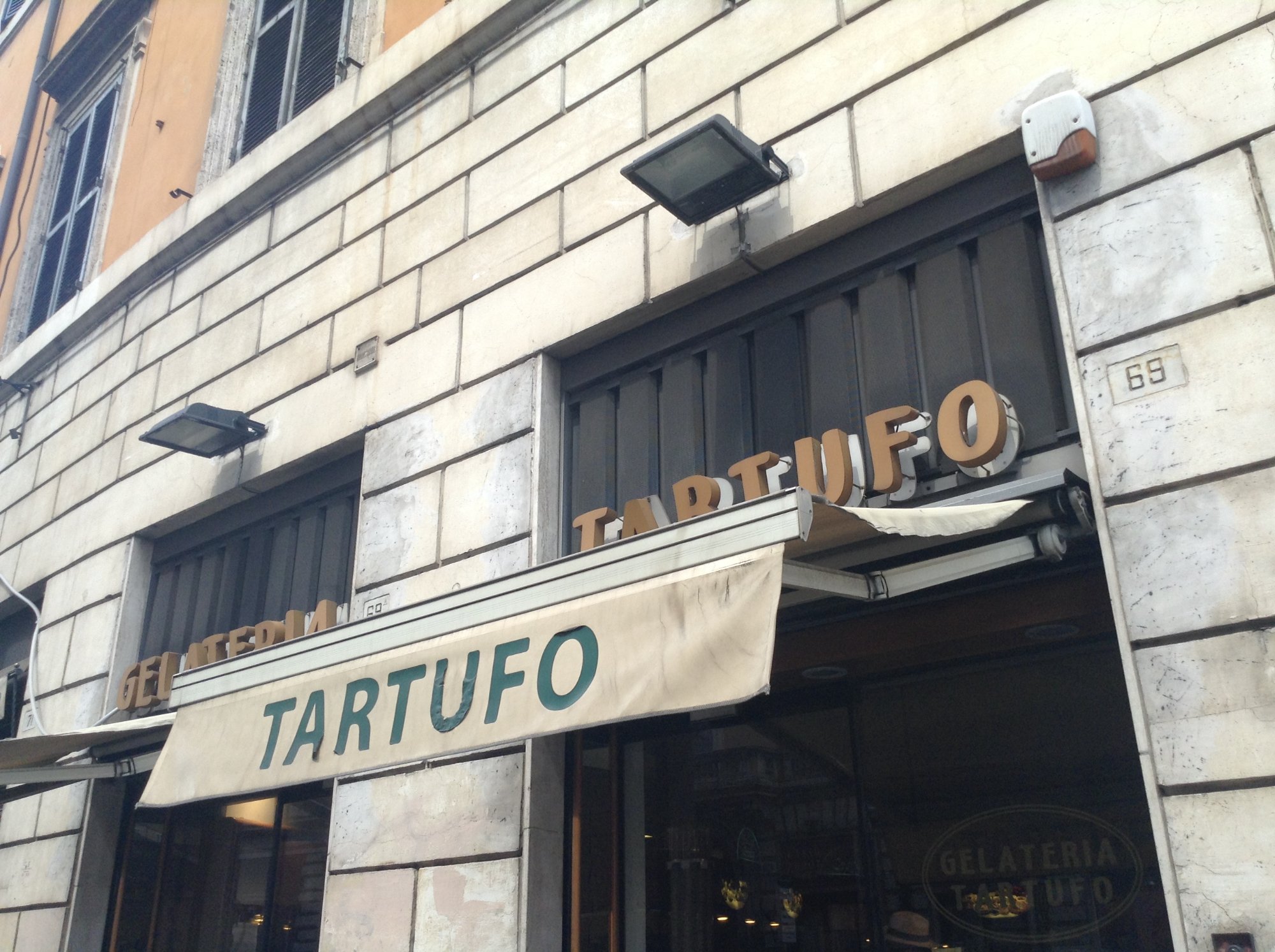 Gelateria Tartufo, Roma