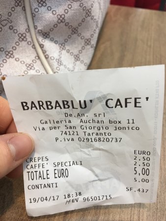 Barbablu Cafe, Taranto
