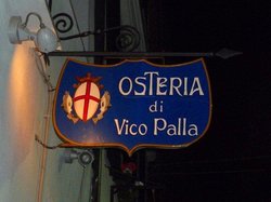 Antica Osteria Di Vico Palla, Genova menu