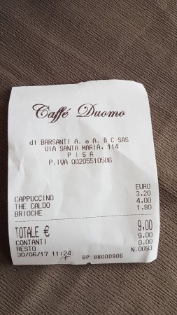 Caffeduomo, Pisa
