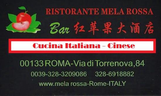 Ristorante La Mela Rossa, Roma