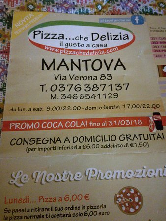 Pizza Che Delizia, Mantova