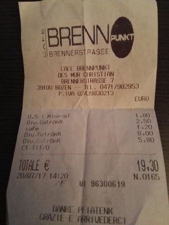 Cafe Brennpunkt, Bolzano