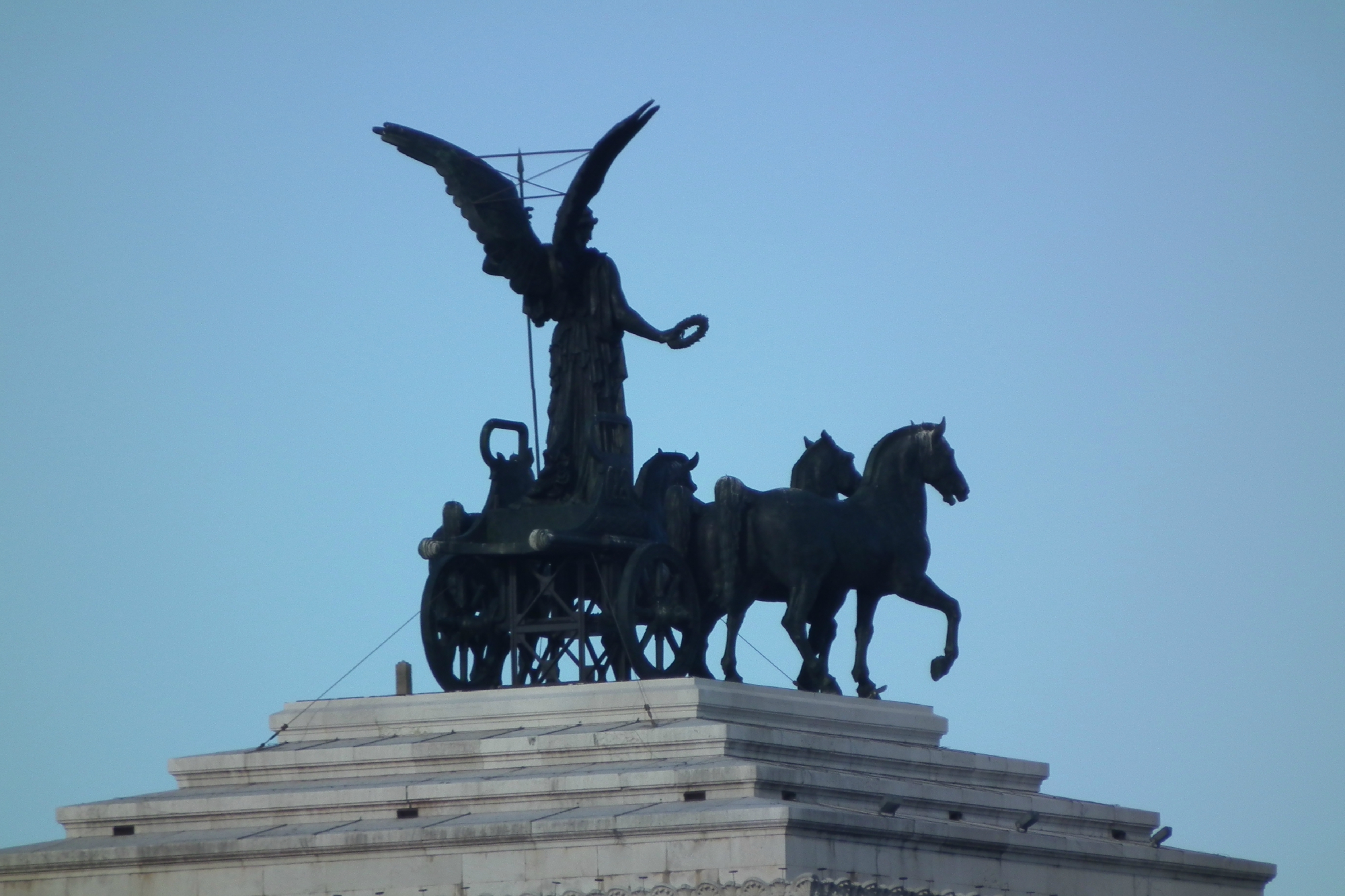 Roma dal Cielo   Terrazza delle Quadrighe