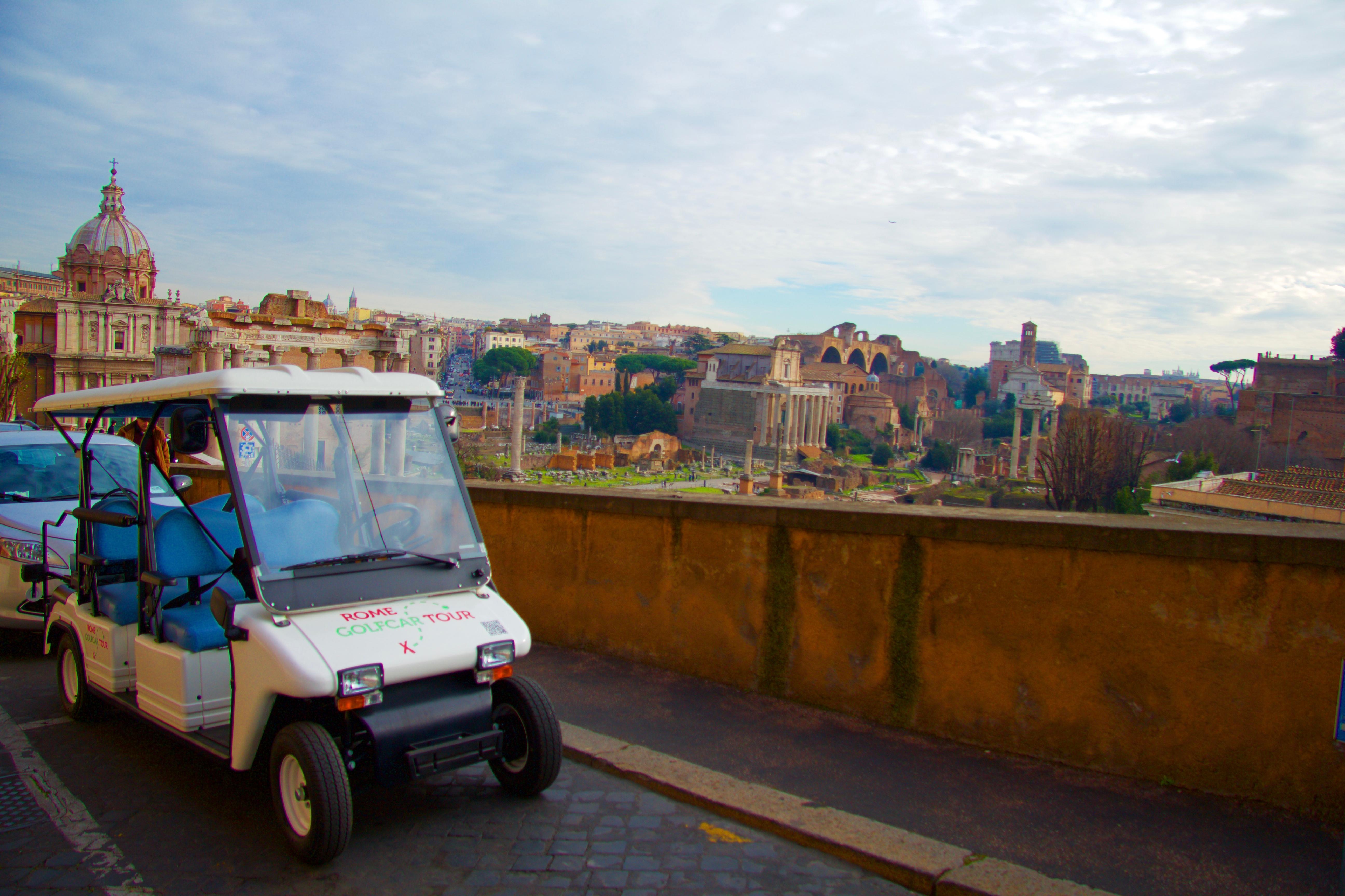 Rome Golf Car Tour