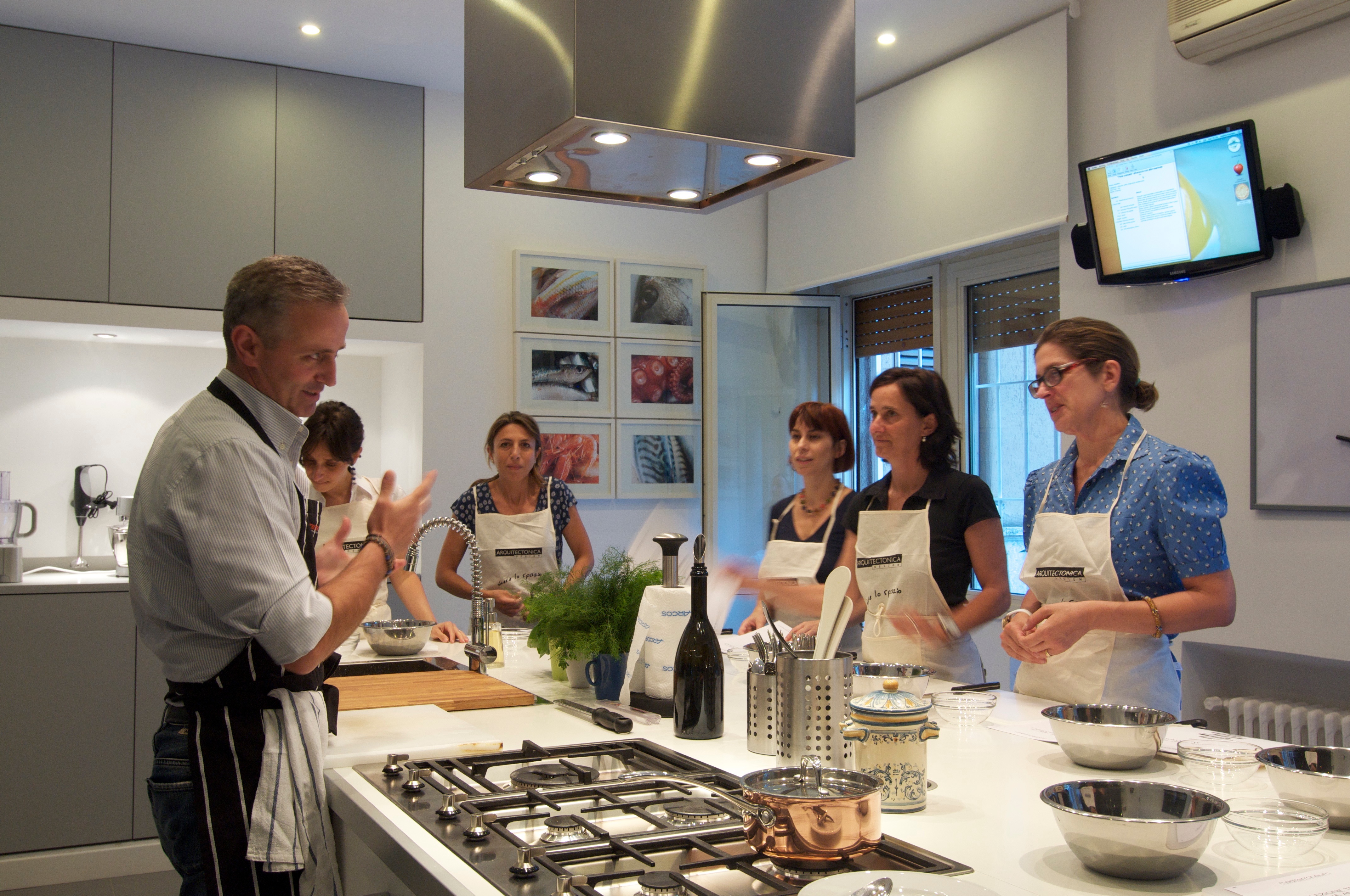 Mediterraneum, corsi di cucina Roma