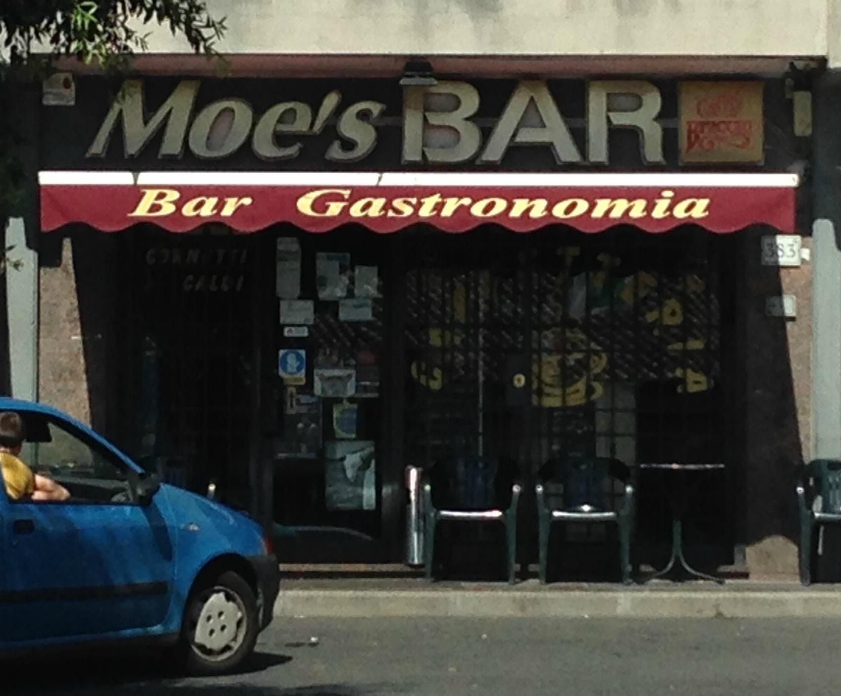 Moe's BAR - Pantan Monastero - Roma